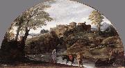 CARRACCI, Annibale The Flight into Egypt dsf USA oil painting artist